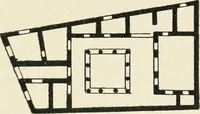 An illustration from Les origines de l'édifice hypostyle en Grèce, en Orient et chez les romains (1913)