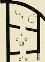 An illustration from Les origines de l'édifice hypostyle en Grèce, en Orient et chez les romains (1913)