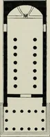 An illustration from Les origines de l'édifice hypostyle en Grèce, en Orient et chez les romains (1913)