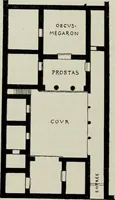 An illustration from Les origines de l'édifice hypostyle en Grèce, en Orient et chez les romains (1913)