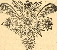An illustration from Les panégyriques des saints (1664)