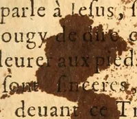 An illustration from Les panégyriques des saints (1664)