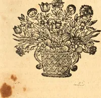 An illustration from Les panégyriques des saints (1664)