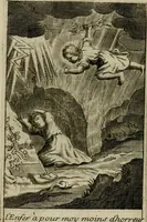 Picture 20 of 73 from Les pieux sentimens d'une ame chrestienne : exposez sous des emblesmes familiers, tirez de l'Ecriture Sainte : divisez en trois parties : la premiere traite des larmes & soûpirs de la penitence, la seconde, des desirs de l'ame juste, la troisième, des soûpirs d'une ame convertie en Dieu : traduction nouvelle, avec des figures (1692), leaf 119