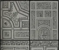 An illustration from Les plafonds; transformations progressives du XVIe au XIXe siècle, deux cent trent reproductions documentaires (1922)