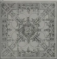 An illustration from Les plafonds; transformations progressives du XVIe au XIXe siècle, deux cent trent reproductions documentaires (1922)