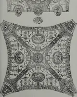 An illustration from Les plafonds; transformations progressives du XVIe au XIXe siècle, deux cent trent reproductions documentaires (1922)