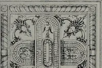 An illustration from Les plafonds; transformations progressives du XVIe au XIXe siècle, deux cent trent reproductions documentaires (1922)