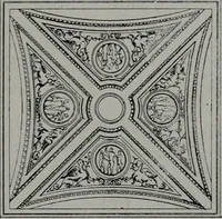 An illustration from Les plafonds; transformations progressives du XVIe au XIXe siècle, deux cent trent reproductions documentaires (1922)