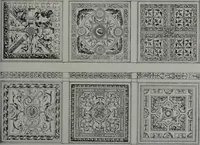 An illustration from Les plafonds; transformations progressives du XVIe au XIXe siècle, deux cent trent reproductions documentaires (1922)