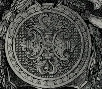 An illustration from Les plafonds; transformations progressives du XVIe au XIXe siècle, deux cent trent reproductions documentaires (1922)