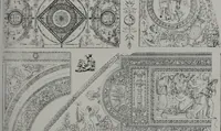 An illustration from Les plafonds; transformations progressives du XVIe au XIXe siècle, deux cent trent reproductions documentaires (1922)