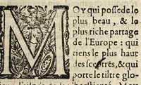 An illustration from Les Plaintes de la France à ses enfans desnaturez. (1620)