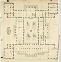 Picture 6 of 6 from Les plans et les descriptions de deux des plus belles maisons de campagne de Pline le consul : avec des remarques sur tous ses bâtimens, et une dissertation touchant l'architecture antique & l'architecture gothique (1699), leaf 113