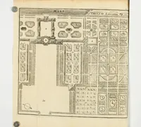 Picture 4 of 6 from Les plans et les descriptions de deux des plus belles maisons de campagne de Pline le consul : avec des remarques sur tous ses bâtimens, et une dissertation touchant l'architecture antique & l'architecture gothique (1699), leaf 33