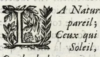 An illustration from Les poesies du P. Pierre Le Moine, de la Compagnie de Iesus (1650)