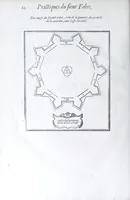 Picture 22 of 45 from Les practiques du sieur Fabre, sur lordre et reigle de fortifier, garder, attaquer, et defendre les places : auec vn facile moyen pour leuer touttes sortes de plans, tant des places et des bastimens, que de la campaigne pour les cartes (1629), leaf 66
