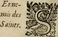An illustration from Les principavx poincts de la foy de l'eglise catholiqve : Defendvs contres l'escrit addressé au roy par les quatre Ministres de Charenton (1630)