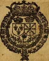 An illustration from Les propheties de M. Michel Nostradamvs. : Dont il y en a trois cens qui n'ont encores jamais esté imprimées, trouuez en vne biblioteque delaissez par l'autheur (1611)