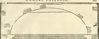 Picture 93 of 285 from Les quatre liures de l'architecture d'André Palladio : mis en françois : dans lesquels, après vn petit traitté des cinq ordres, auec quelques-vnes des plus necessaires obseruations pour bien bastir, il parle de la construction des maisons particulieres, des grands chemins, des ponts, des places publiques, des xystes, des basiliques, & des temples (1650), leaf 114