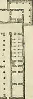 Picture 120 of 285 from Les quatre liures de l'architecture d'André Palladio : mis en françois : dans lesquels, après vn petit traitté des cinq ordres, auec quelques-vnes des plus necessaires obseruations pour bien bastir, il parle de la construction des maisons particulieres, des grands chemins, des ponts, des places publiques, des xystes, des basiliques, & des temples (1650), leaf 137