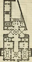 Picture 130 of 285 from Les quatre liures de l'architecture d'André Palladio : mis en françois : dans lesquels, après vn petit traitté des cinq ordres, auec quelques-vnes des plus necessaires obseruations pour bien bastir, il parle de la construction des maisons particulieres, des grands chemins, des ponts, des places publiques, des xystes, des basiliques, & des temples (1650), leaf 147
