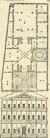 Picture 132 of 285 from Les quatre liures de l'architecture d'André Palladio : mis en françois : dans lesquels, après vn petit traitté des cinq ordres, auec quelques-vnes des plus necessaires obseruations pour bien bastir, il parle de la construction des maisons particulieres, des grands chemins, des ponts, des places publiques, des xystes, des basiliques, & des temples (1650), leaf 148