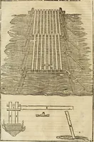 An illustration from Les quatre liures de l'architecture d'André Palladio : mis en françois : dans lesquels, après vn petit traitté des cinq ordres, auec quelques-vnes des plus necessaires obseruations pour bien bastir, il parle de la construction des maisons particulieres, des grands chemins, des ponts, des places publiques, des xystes, des basiliques, & des temples (1650)