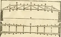 Picture 148 of 285 from Les quatre liures de l'architecture d'André Palladio : mis en françois : dans lesquels, après vn petit traitté des cinq ordres, auec quelques-vnes des plus necessaires obseruations pour bien bastir, il parle de la construction des maisons particulieres, des grands chemins, des ponts, des places publiques, des xystes, des basiliques, & des temples (1650), leaf 170