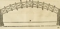 Picture 150 of 285 from Les quatre liures de l'architecture d'André Palladio : mis en françois : dans lesquels, après vn petit traitté des cinq ordres, auec quelques-vnes des plus necessaires obseruations pour bien bastir, il parle de la construction des maisons particulieres, des grands chemins, des ponts, des places publiques, des xystes, des basiliques, & des temples (1650), leaf 171