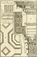 Picture 177 of 285 from Les quatre liures de l'architecture d'André Palladio : mis en françois : dans lesquels, après vn petit traitté des cinq ordres, auec quelques-vnes des plus necessaires obseruations pour bien bastir, il parle de la construction des maisons particulieres, des grands chemins, des ponts, des places publiques, des xystes, des basiliques, & des temples (1650), leaf 212