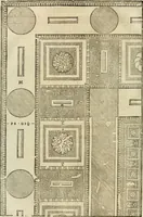 Picture 183 of 285 from Les quatre liures de l'architecture d'André Palladio : mis en françois : dans lesquels, après vn petit traitté des cinq ordres, auec quelques-vnes des plus necessaires obseruations pour bien bastir, il parle de la construction des maisons particulieres, des grands chemins, des ponts, des places publiques, des xystes, des basiliques, & des temples (1650), leaf 219