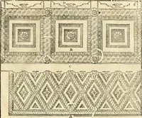 An illustration from Les quatre liures de l'architecture d'André Palladio : mis en françois : dans lesquels, après vn petit traitté des cinq ordres, auec quelques-vnes des plus necessaires obseruations pour bien bastir, il parle de la construction des maisons particulieres, des grands chemins, des ponts, des places publiques, des xystes, des basiliques, & des temples (1650)