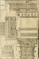 Picture 227 of 285 from Les quatre liures de l'architecture d'André Palladio : mis en françois : dans lesquels, après vn petit traitté des cinq ordres, auec quelques-vnes des plus necessaires obseruations pour bien bastir, il parle de la construction des maisons particulieres, des grands chemins, des ponts, des places publiques, des xystes, des basiliques, & des temples (1650), leaf 269
