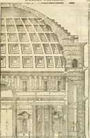 Picture 236 of 285 from Les quatre liures de l'architecture d'André Palladio : mis en françois : dans lesquels, après vn petit traitté des cinq ordres, auec quelques-vnes des plus necessaires obseruations pour bien bastir, il parle de la construction des maisons particulieres, des grands chemins, des ponts, des places publiques, des xystes, des basiliques, & des temples (1650), leaf 282