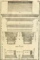 Picture 243 of 285 from Les quatre liures de l'architecture d'André Palladio : mis en françois : dans lesquels, après vn petit traitté des cinq ordres, auec quelques-vnes des plus necessaires obseruations pour bien bastir, il parle de la construction des maisons particulieres, des grands chemins, des ponts, des places publiques, des xystes, des basiliques, & des temples (1650), leaf 288