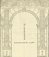 Picture 30 of 285 from Les quatre liures de l'architecture d'André Palladio : mis en françois : dans lesquels, après vn petit traitté des cinq ordres, auec quelques-vnes des plus necessaires obseruations pour bien bastir, il parle de la construction des maisons particulieres, des grands chemins, des ponts, des places publiques, des xystes, des basiliques, & des temples (1650), leaf 30