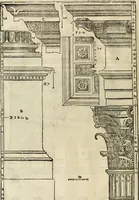 Picture 257 of 285 from Les quatre liures de l'architecture d'André Palladio : mis en françois : dans lesquels, après vn petit traitté des cinq ordres, auec quelques-vnes des plus necessaires obseruations pour bien bastir, il parle de la construction des maisons particulieres, des grands chemins, des ponts, des places publiques, des xystes, des basiliques, & des temples (1650), leaf 307