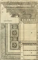 Picture 265 of 285 from Les quatre liures de l'architecture d'André Palladio : mis en françois : dans lesquels, après vn petit traitté des cinq ordres, auec quelques-vnes des plus necessaires obseruations pour bien bastir, il parle de la construction des maisons particulieres, des grands chemins, des ponts, des places publiques, des xystes, des basiliques, & des temples (1650), leaf 317