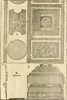 Picture 282 of 285 from Les quatre liures de l'architecture d'André Palladio : mis en françois : dans lesquels, après vn petit traitté des cinq ordres, auec quelques-vnes des plus necessaires obseruations pour bien bastir, il parle de la construction des maisons particulieres, des grands chemins, des ponts, des places publiques, des xystes, des basiliques, & des temples (1650), leaf 334