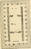 Picture 284 of 285 from Les quatre liures de l'architecture d'André Palladio : mis en françois : dans lesquels, après vn petit traitté des cinq ordres, auec quelques-vnes des plus necessaires obseruations pour bien bastir, il parle de la construction des maisons particulieres, des grands chemins, des ponts, des places publiques, des xystes, des basiliques, & des temples (1650), leaf 336