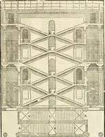 Picture 61 of 285 from Les quatre liures de l'architecture d'André Palladio : mis en françois : dans lesquels, après vn petit traitté des cinq ordres, auec quelques-vnes des plus necessaires obseruations pour bien bastir, il parle de la construction des maisons particulieres, des grands chemins, des ponts, des places publiques, des xystes, des basiliques, & des temples (1650), leaf 74