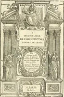 An illustration from Les quatre liures de l'architecture d'André Palladio : mis en françois : dans lesquels, après vn petit traitté des cinq ordres, auec quelques-vnes des plus necessaires obseruations pour bien bastir, il parle de la construction des maisons particulieres, des grands chemins, des ponts, des places publiques, des xystes, des basiliques, & des temples (1650)