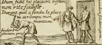 Picture 5 of 10 from Les qvantitez disposeés par table et par figvre en taille douce : ouvrage où on se sert utilement des lieux de rhetorique, pour rendre plus facile l'intelligence des exemples en vers latins, qui y sont employez, & confirmez par plusieurs emblêmes, devises, enigmes, fables, histoires & allusions à divers proverbes, afin de les mieux retenir, & de ne regler pas moins les murs que le jugement (1572), leaf 18