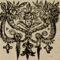 An illustration from Les recherches des Recherches [et] autres oeuures de me Estienne Pasqvier, pour la defense de nos roys, contre les outrages, calomnies, [et] autres impertinences dudit autheur .. (1622)