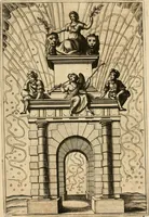An illustration from Les réjoüissances de la paix, faites dans la ville de Lyon le 20. mars 1660 (1660)