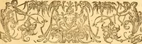 An illustration from Les reports du treserudite Edmund Anderson : chivalier, nadgairs, seigniour chief justice del Common-bank. Des mults principals cases argues & adjuges en le temps del jadis roign Elizabeth cibien en le Common-bank come devant touts les juges de cest roialme [1534-1604] (1664)