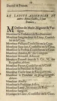 An illustration from Les Resolvtions Et Arrestez De La Chambre Dv Tiers Estat : touchant le premier Article de leur Cahier, presenté au Roy. (1615)