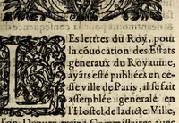 An illustration from Les Resolvtions Et Arrestez De La Chambre Dv Tiers Estat : touchant le premier Article de leur Cahier, presenté au Roy. (1615)