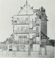 An illustration from Les Salons d'architecture (1907)